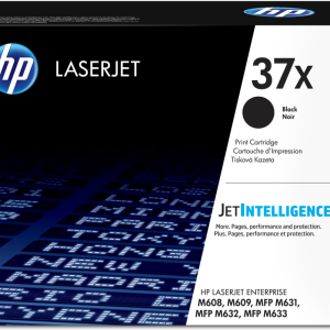 HP 37X High Yield Black Original LaserJet Toner Cartridge cartucho de tóner 1 pieza(s)