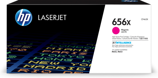 HP 656X High Yield Magenta Original LaserJet Toner Cartridge cartucho de tóner 1 pieza(s)