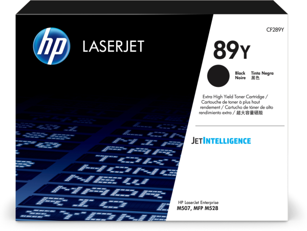 HP 89Y Extra High Yield Black Original LaserJet Toner Cartridge cartucho de tóner 1 pieza(s)