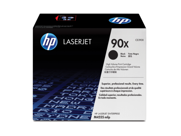 HP 90X High Yield Black Original LaserJet Toner Cartridge cartucho de tóner 1 pieza(s)