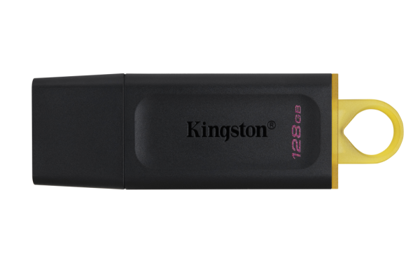 Kingston Technology DataTraveler Exodia unidad flash USB 128 GB USB tipo A 3.2 Gen 1 (3.1 Gen 1) Negro, Amarillo