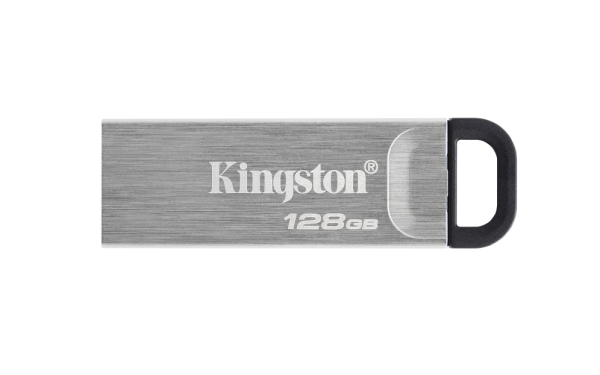 Kingston Technology DataTraveler Kyson unidad flash USB 128 GB USB tipo A 3.2 Gen 1 (3.1 Gen 1) Plata