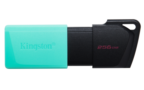 Kingston Technology DataTraveler Exodia M unidad flash USB 256 GB USB tipo A 3.2 Gen 1 (3.1 Gen 1) Negro, Turquesa