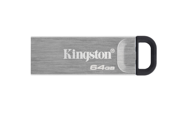 Kingston Technology DataTraveler Kyson unidad flash USB 64 GB USB tipo A 3.2 Gen 1 (3.1 Gen 1) Plata