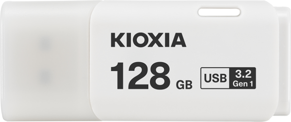 Kioxia TransMemory U301 unidad flash USB 128 GB USB tipo A 3.2 Gen 1 (3.1 Gen 1) Blanco