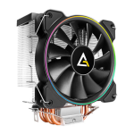 Antec A400 RGB Procesador Enfriador 12 cm Negro, Cobre, Metálico