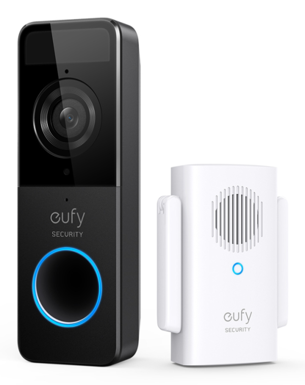 Eufy Video Doorbell 1080p Negro, Blanco