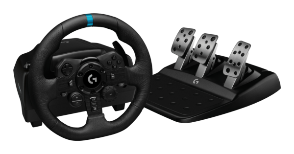 Logitech G G923 Negro USB 2.0 Volante + Pedales Analógico/Digital PC, PlayStation 4, PlayStation 5